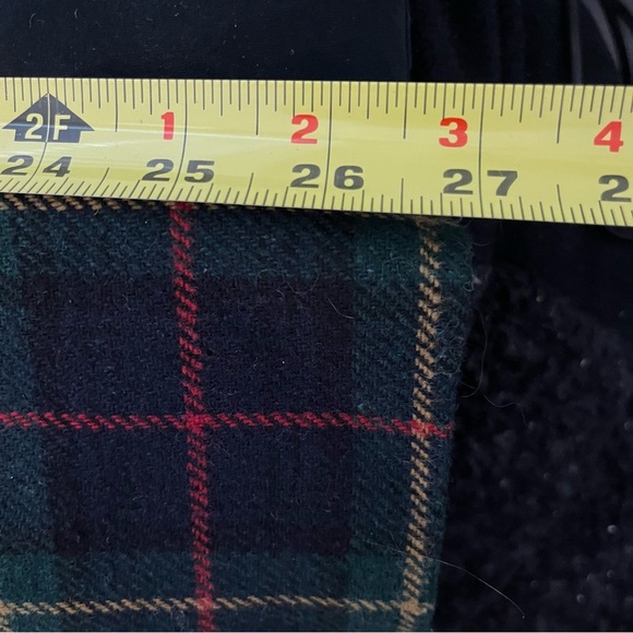 Vintage Sag Harbor Plaid Blazer Jacket-Green/Red-Women’s 12-Christmas-Holidays - Picture 12 of 12